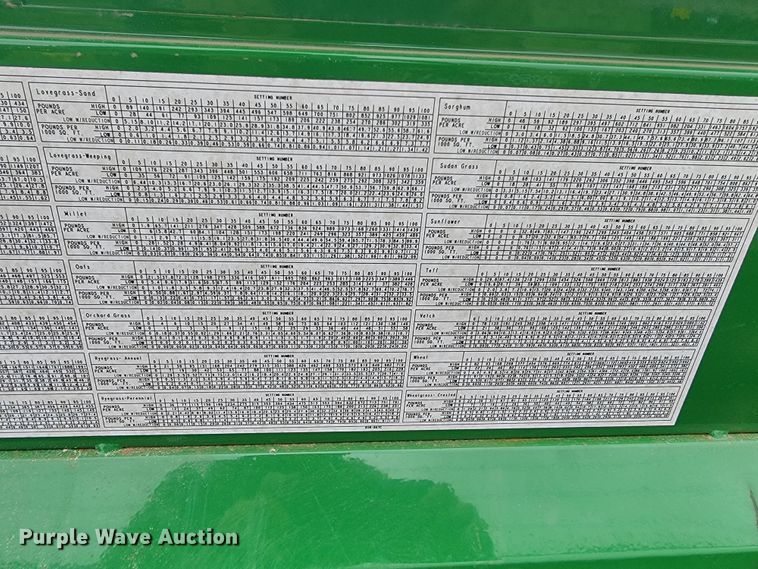 image for item JL9655 Great Plains NTS2509  no-till seeder