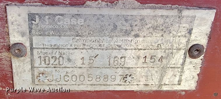 image for item JL9672 Case 1020  flex head