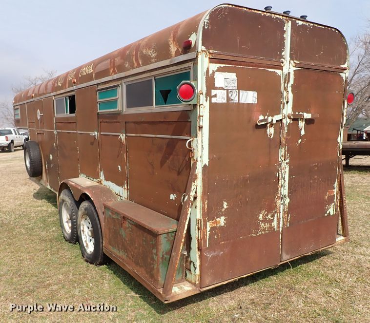 image for item JO9652 WW  livestock trailer