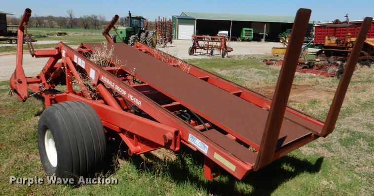 image for item KP9240 Morris Pro-Ag  Bale Skoop HD4SR bale stacker