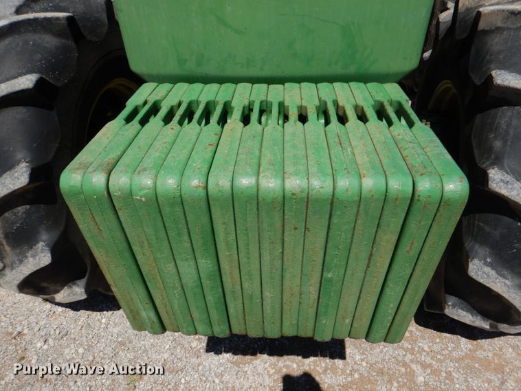 image for item KP9242 1989 John Deere 4955  MFWD tractor