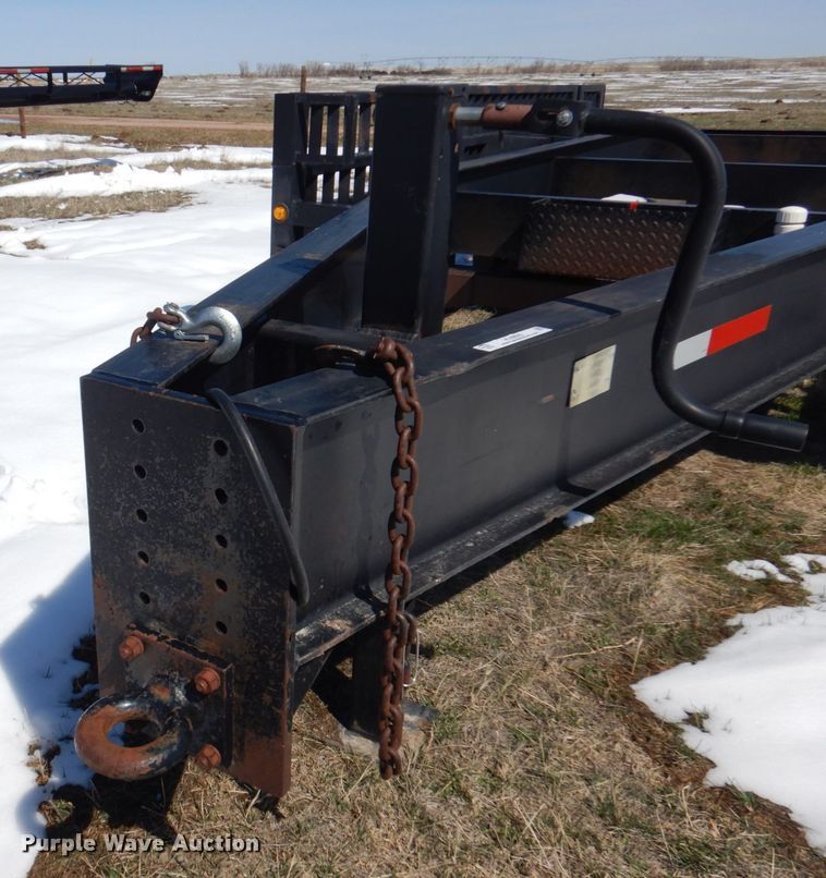 image for item KU9685 2017 Littrel Welding  windrower trailer