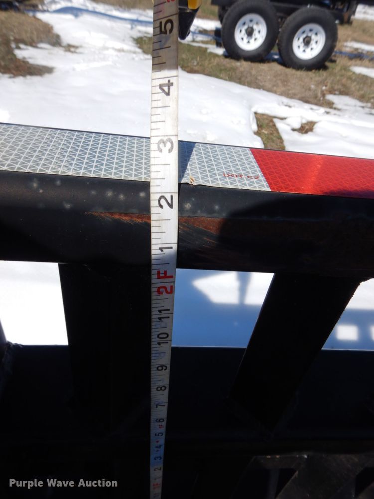 image for item KU9685 2017 Littrel Welding  windrower trailer