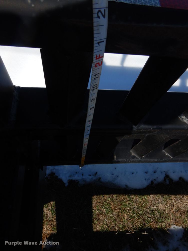 image for item KU9685 2017 Littrel Welding  windrower trailer