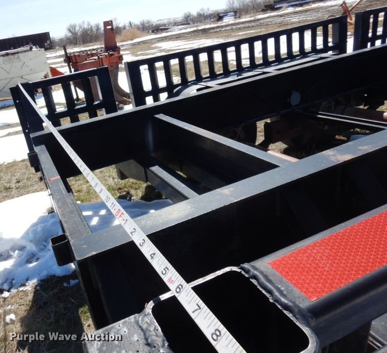 image for item KU9685 2017 Littrel Welding  windrower trailer