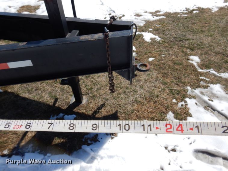 image for item KU9685 2017 Littrel Welding  windrower trailer