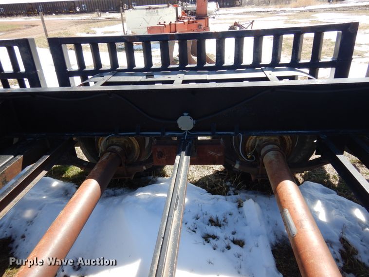 image for item KU9685 2017 Littrel Welding  windrower trailer