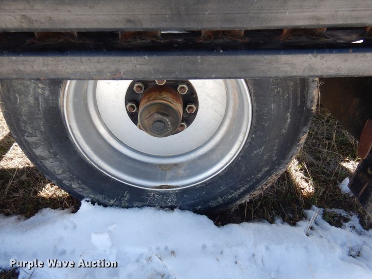 image for item KU9685 2017 Littrel Welding  windrower trailer