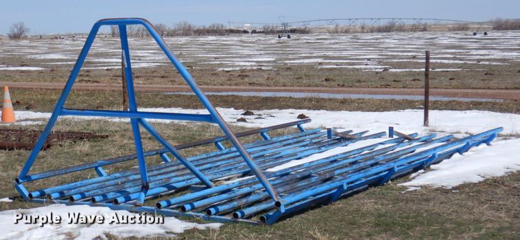 image for item KU9707 Scott Mfg.  hay bale rack