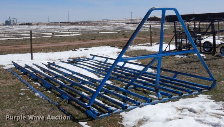 image for item KU9707 Scott Mfg.  hay bale rack