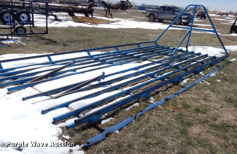 image for item KU9707 Scott Mfg.  hay bale rack