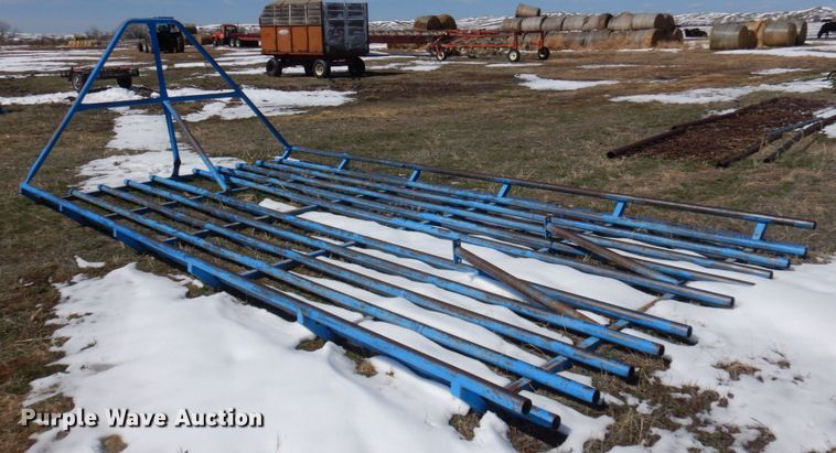 image for item KU9707 Scott Mfg.  hay bale rack