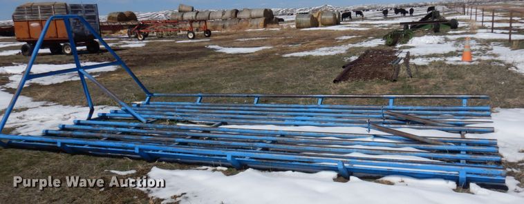 image for item KU9707 Scott Mfg.  hay bale rack