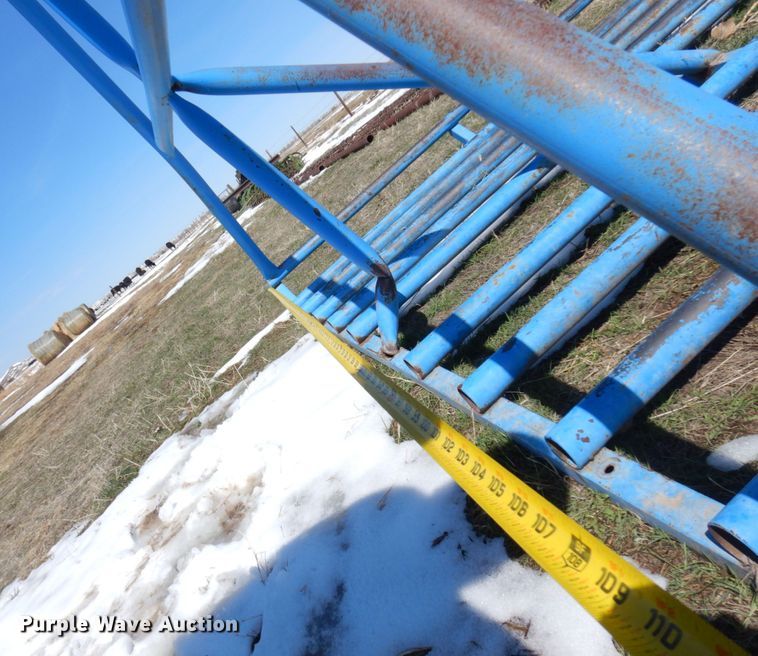 image for item KU9707 Scott Mfg.  hay bale rack