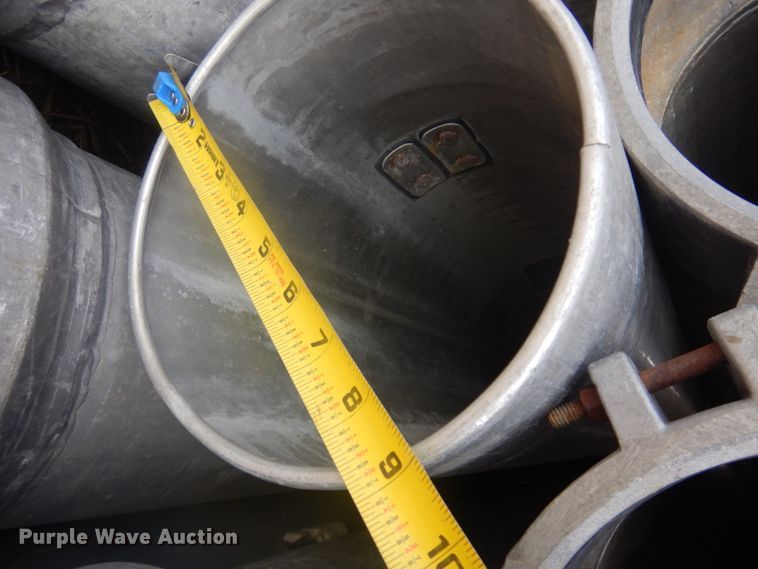 image for item KU9710 Approximately 53 gated aluminum irrigation pipe