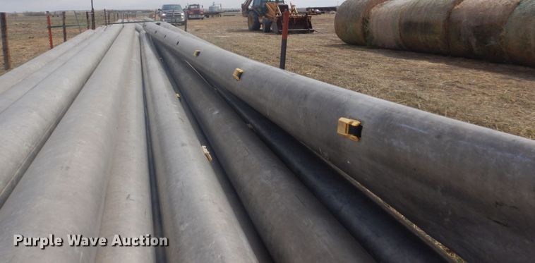 image for item KU9710 Approximately 53 gated aluminum irrigation pipe