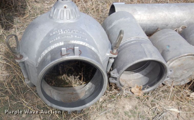 image for item KU9710 Approximately 53 gated aluminum irrigation pipe