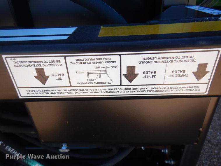 image for item KU9718 2017 Hoelscher 1000  bale accumulator