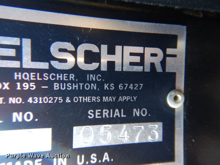 image for item KU9718 2017 Hoelscher 1000  bale accumulator