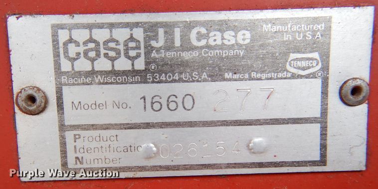 image for item LS9115 1987 Case IH 1660 Axial-Flow combine