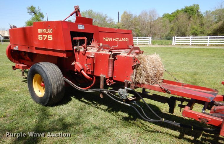image for item MK9557 1998 New Holland 575  small square baler