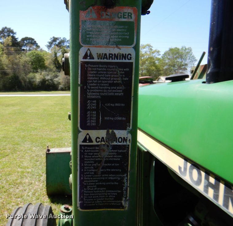 image for item MK9561 1984 John Deere 2350  tractor