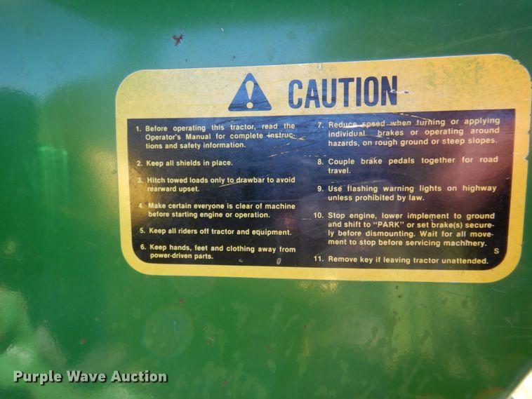 image for item MK9561 1984 John Deere 2350  tractor