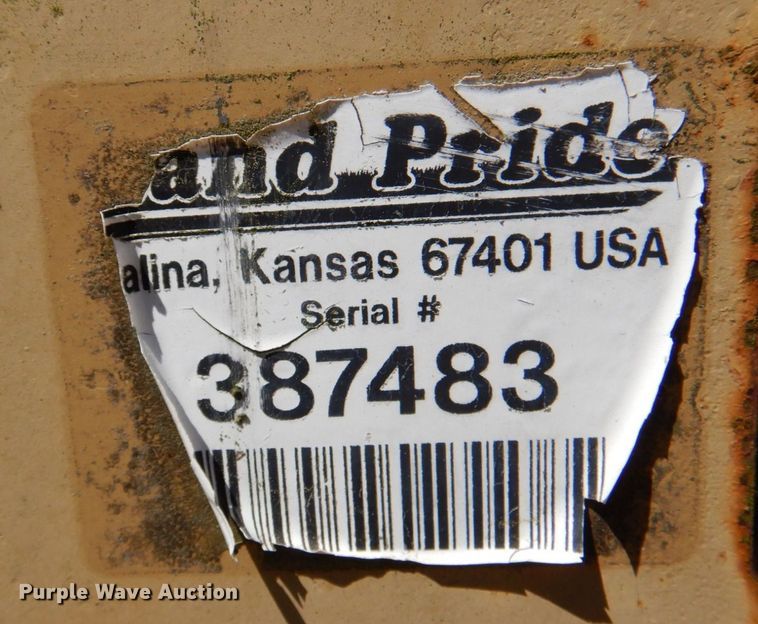 image for item MK9563 Land Pride HRL3572  box blade