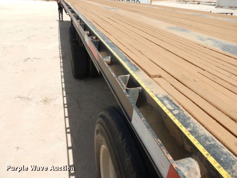image for item DJ8943 2012 Fontaine HAVSF12WSA  flatbed trailer