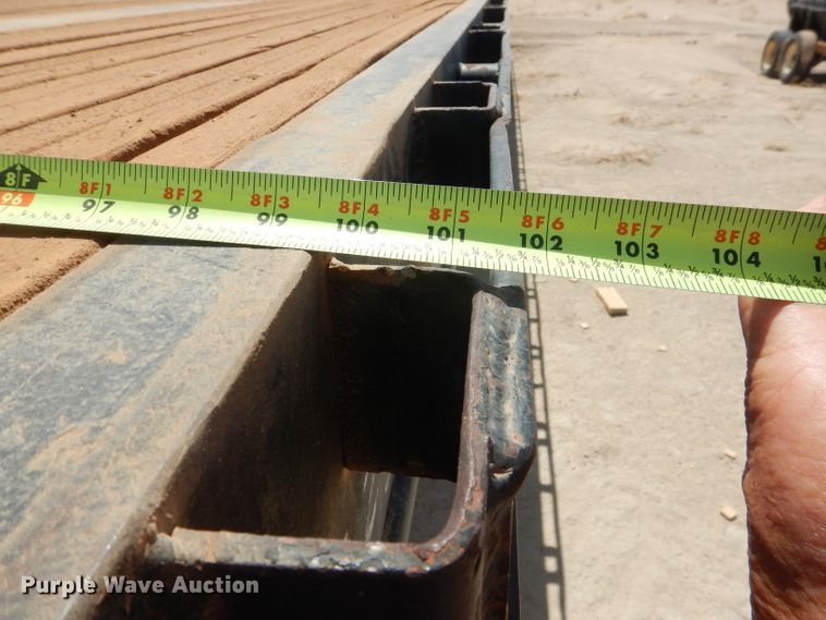 image for item DJ8943 2012 Fontaine HAVSF12WSA  flatbed trailer