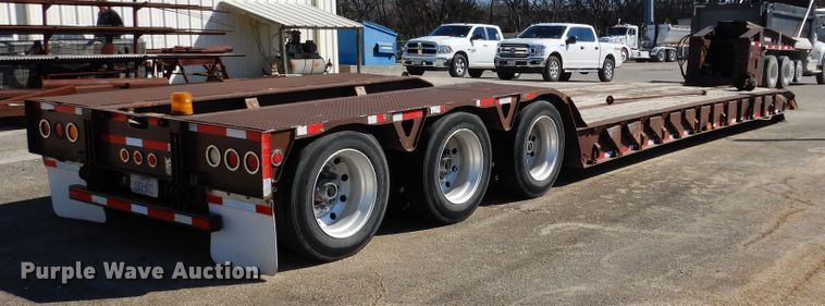 image for item DK0338 2000 Trail King TK110HDG-493  lowboy equipment trailer