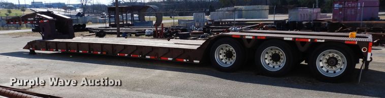 image for item DK0338 2000 Trail King TK110HDG-493  lowboy equipment trailer
