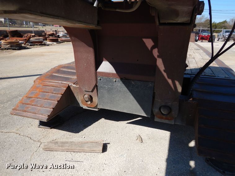 image for item DK0338 2000 Trail King TK110HDG-493  lowboy equipment trailer