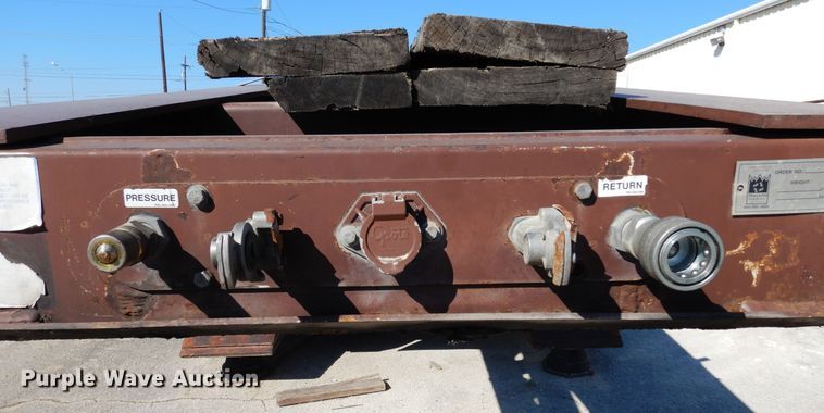 image for item DK0338 2000 Trail King TK110HDG-493  lowboy equipment trailer