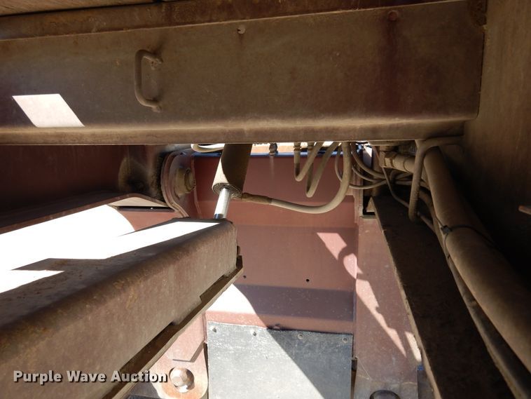 image for item DK0338 2000 Trail King TK110HDG-493  lowboy equipment trailer