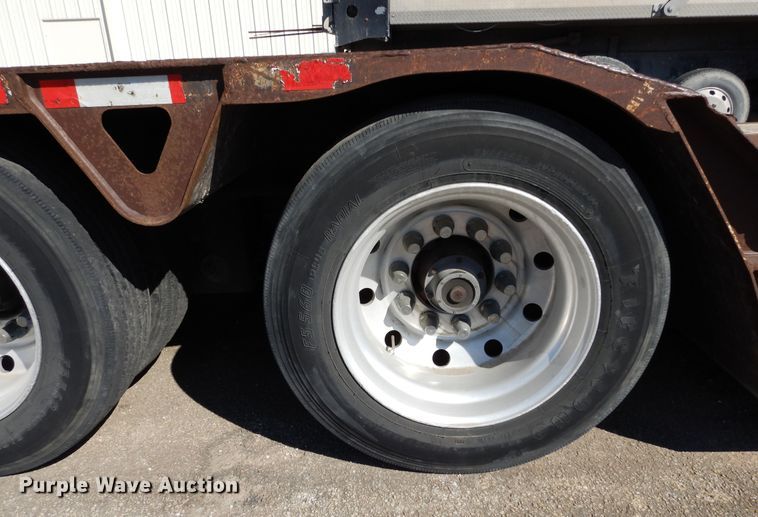 image for item DK0338 2000 Trail King TK110HDG-493  lowboy equipment trailer