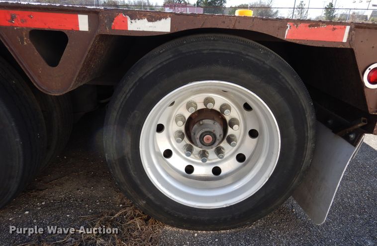 image for item DK0338 2000 Trail King TK110HDG-493  lowboy equipment trailer