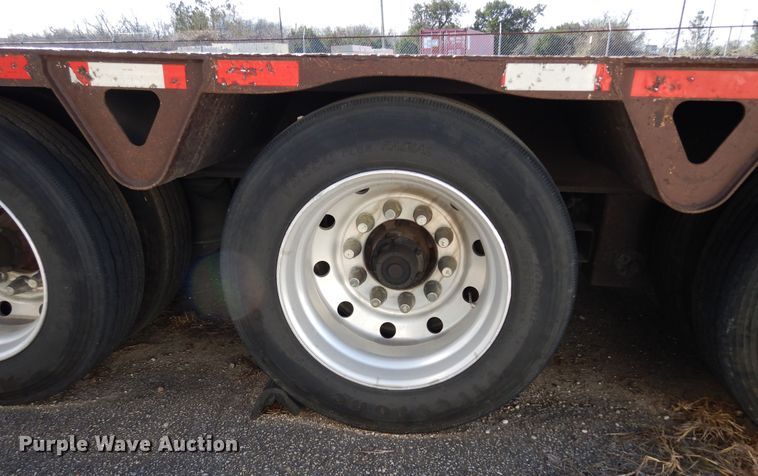 image for item DK0338 2000 Trail King TK110HDG-493  lowboy equipment trailer