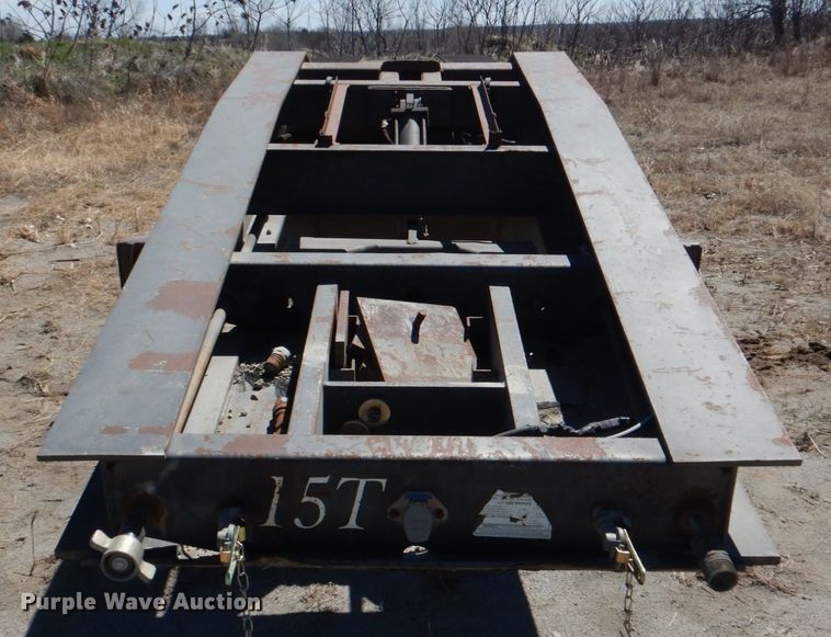 image for item DK3664 2002 Eager Beaver 50GSL  lowboy equipment trailer