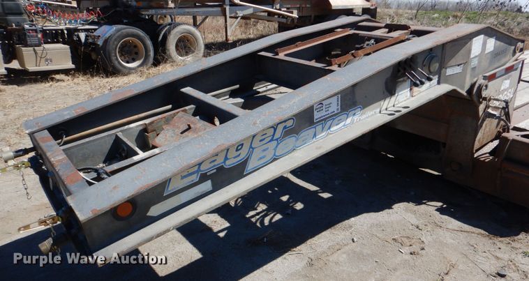 image for item DK3664 2002 Eager Beaver 50GSL  lowboy equipment trailer
