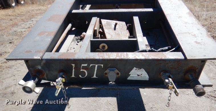 image for item DK3664 2002 Eager Beaver 50GSL  lowboy equipment trailer