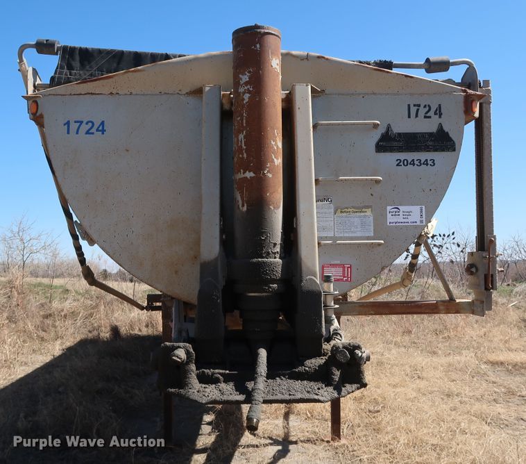 image for item DK3665 1996 Clement RKHS2824  end dump trailer