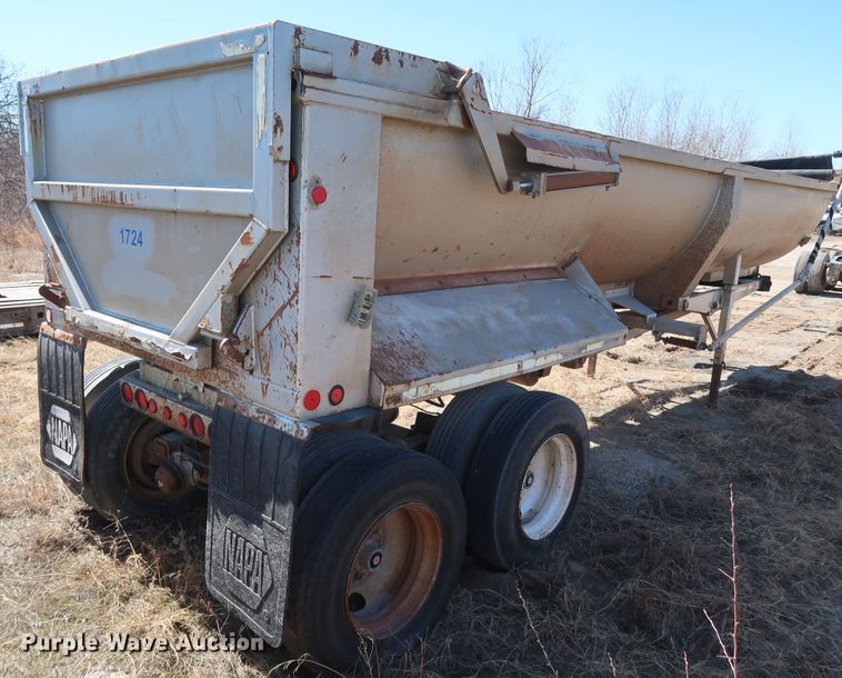 image for item DK3665 1996 Clement RKHS2824  end dump trailer