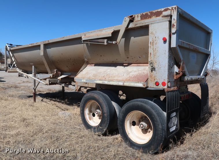 image for item DK3665 1996 Clement RKHS2824  end dump trailer