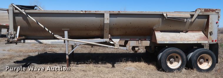image for item DK3665 1996 Clement RKHS2824  end dump trailer