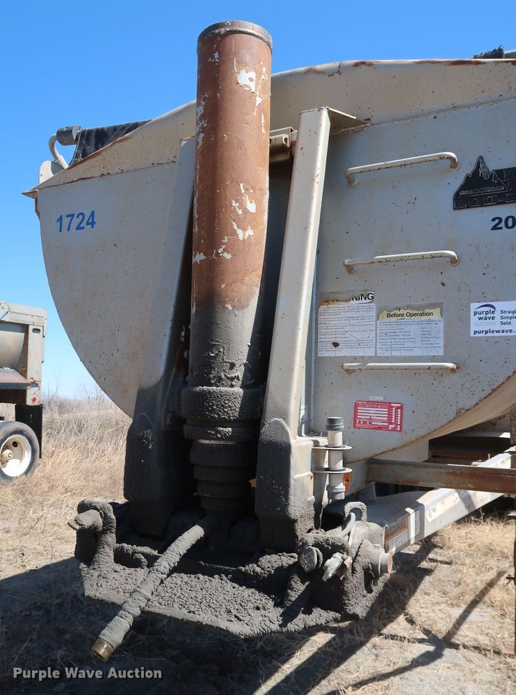 image for item DK3665 1996 Clement RKHS2824  end dump trailer