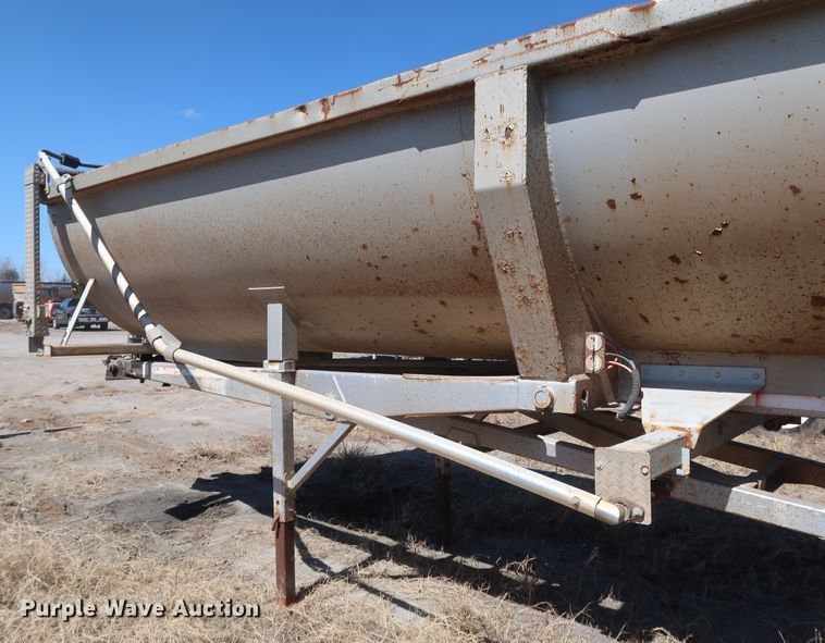 image for item DK3665 1996 Clement RKHS2824  end dump trailer