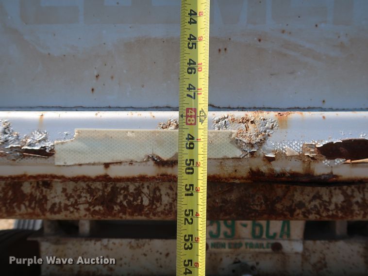 image for item DK3665 1996 Clement RKHS2824  end dump trailer