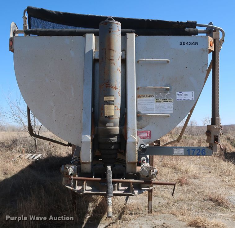 image for item DK3666 2000 Clement RKHS2825  end dump trailer