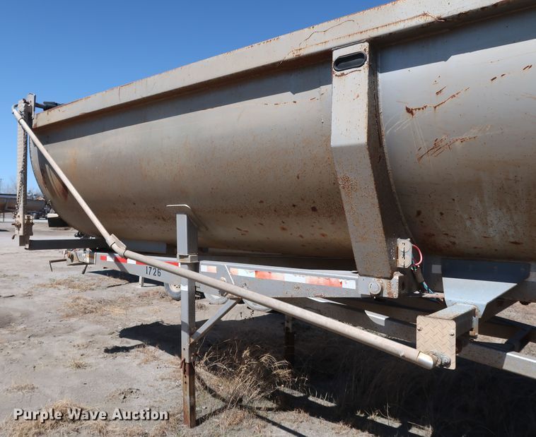 image for item DK3666 2000 Clement RKHS2825  end dump trailer